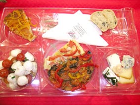 Plateau repas italien Artigiano livraison gratuite