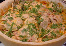 Ravioli maison sauce panna